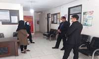 بازدید مدیر شبکه بهداشت  از پایگاه سلامت برون سپار قوهه